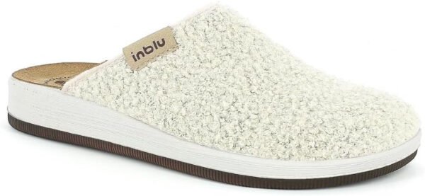 inblu Pantofole Donna Super Fluffy Sottopiede in Pelle Art. CT 24 - immagine 2