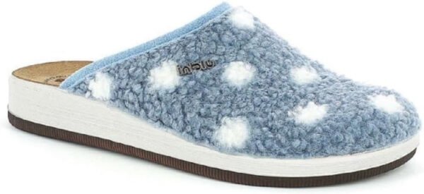 inblu Pantofole Soffici A Pois, Donna CT 24